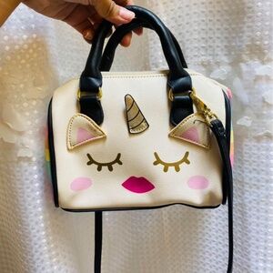 Betsy johnson unicorn purse
